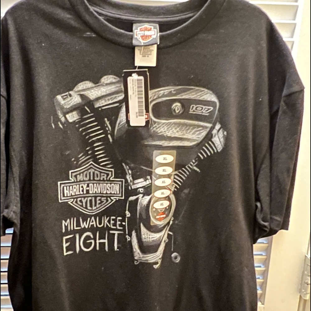 HARLEY DAVIDSON T- Shirt, Milwaukee, Black.
